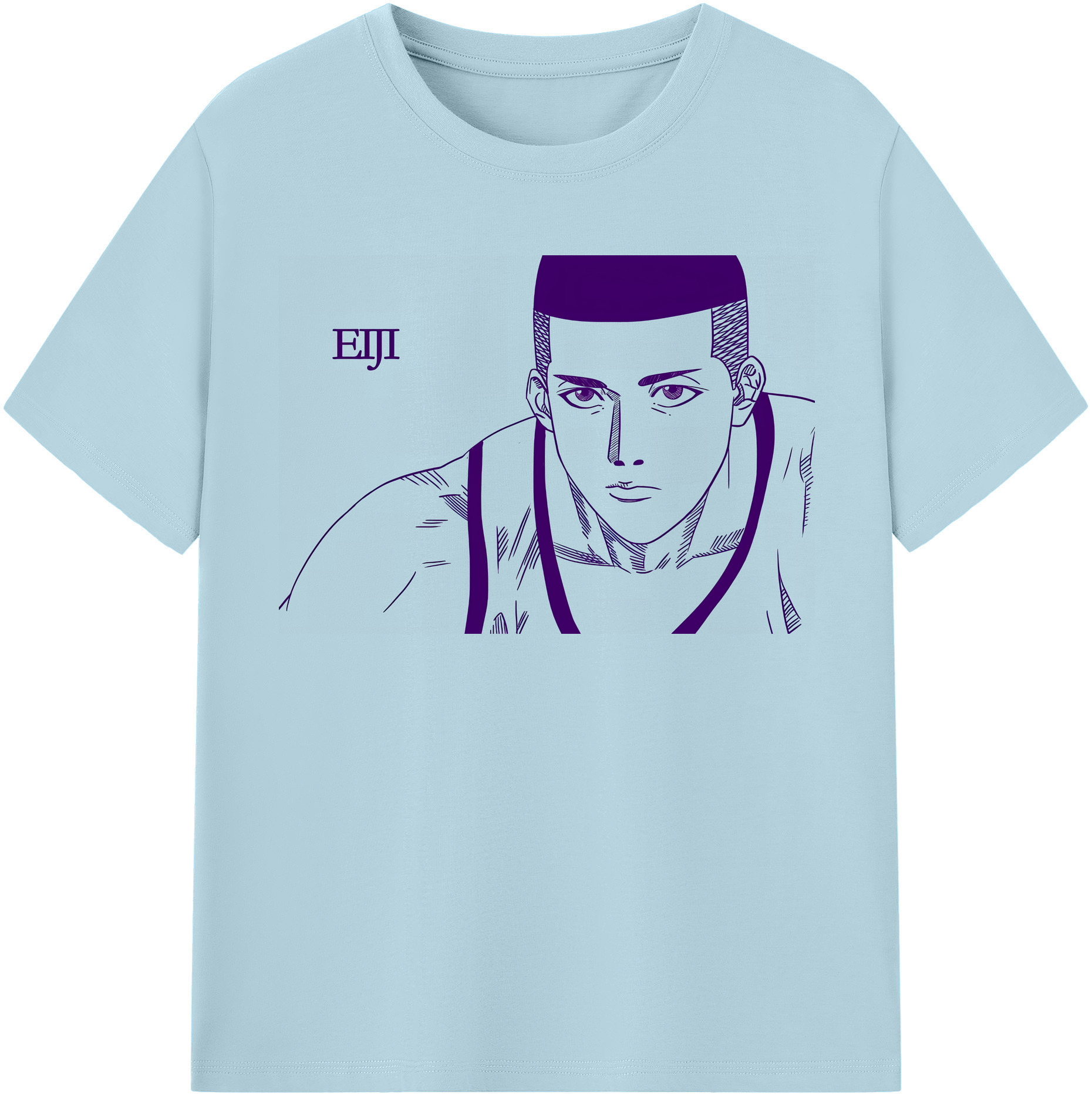 （画像用） SLAM DUNK／スラムダンク 綿100％半袖Tシャツ（フロントプリント）